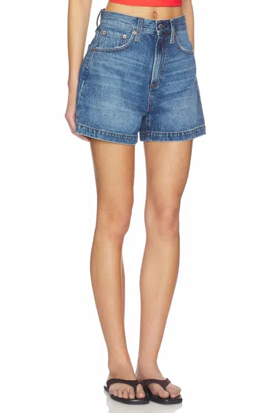Pistola Saige High Rise Short In Wishbone In Multi