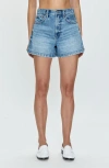 Pistola Saige High Waist Bikini Bottoms In Safari