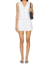Pistola Saige Shorts In Polished White In White