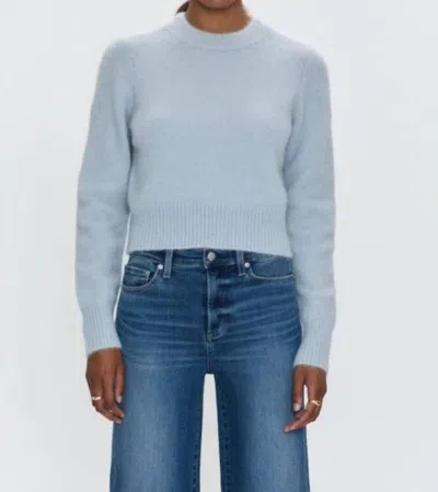 Pistola Sara Crewneck Sweater In Sky Blue