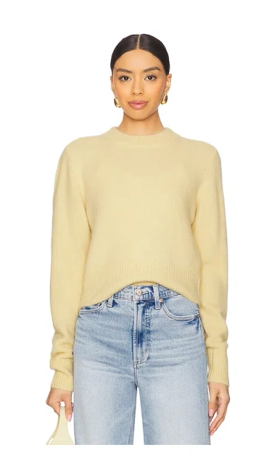 Pistola Sara Pullover In Soft Yellow