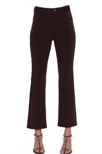 Pistola Saskia High Rise Ankle Boot Jean In Mocha In Black