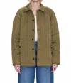 Pistola Sawyer Quilted Barn Jacket In Olive In Green