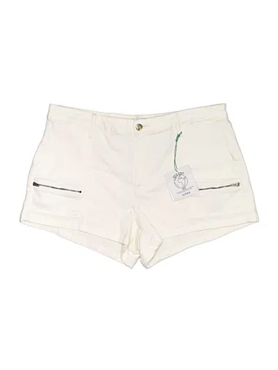 Pre-owned Pistola Shorts In Ivory