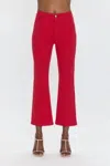 Pistola Simone Kick Flare Pant In Ruby In Pink