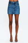 Pistola Skye Mini Skirt In Blue In Blue