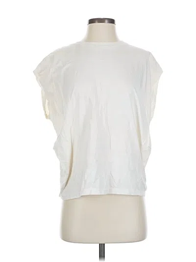 Pre-owned Pistola Sleeveless T-shirt In White