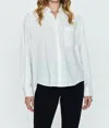 Pistola Sloane Button Down Shirt In Le Blanc