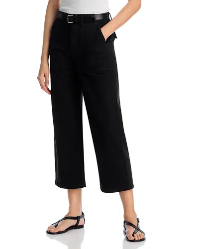 Pistola Sophia Cropped Utility Pants In Black