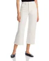 Pistola Sophia Cropped Utility Pants In Le Blanc