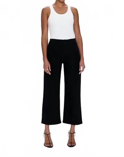 Pistola Sophia Wide Leg Utility Ankle Pant In Black