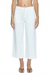 Pistola Sophia Wide Leg Utility Pant In Le Blanc In White