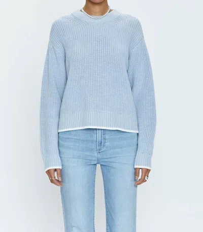 Pistola Spring Ren All Day Sweater In Icy Blue