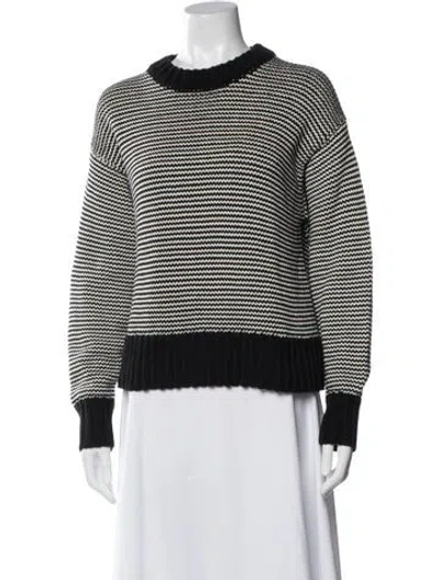 Pre-owned Pistola Striped Crew Neck Sweater In Multi