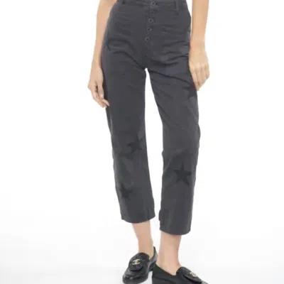 Pistola Tammy High Rise Trouser- Midnight Honor In Gray
