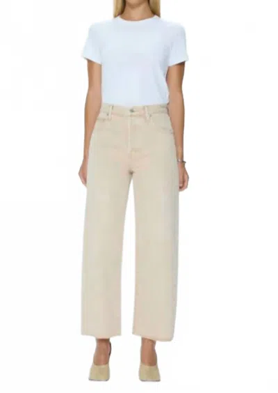 Pistola Tate Crop Jean In Dune 2 In Neutral