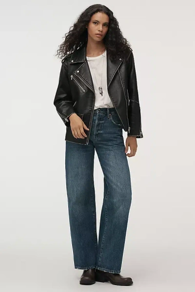Pistola Tate High-rise Wide-leg Jeans In Multi