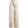 Pistola Tate High Waist Wide Leg Jeans In Neutral