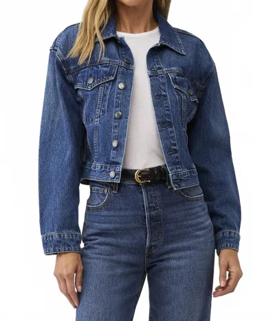 Pistola Tatum Jacket In Occasion In Blue