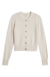 Pistola Taye Shrunken Cardigan In Barely Pink