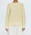 Pistola Tina Sweater In Soft Yellow In Multi