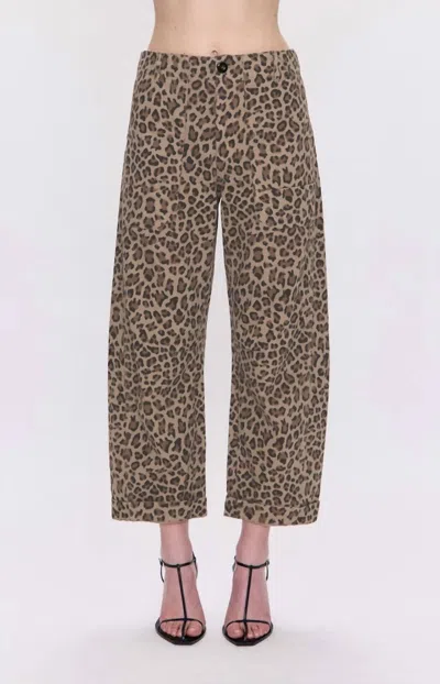 PISTOLA TORI UTILITY CROP PANT IN FELINE