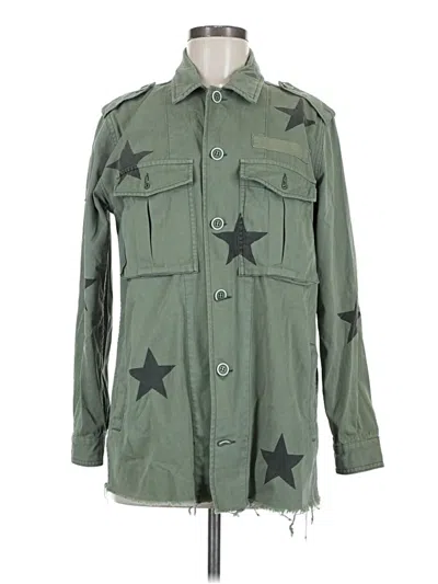 Pre-owned Pistola Trenchcoat In Green