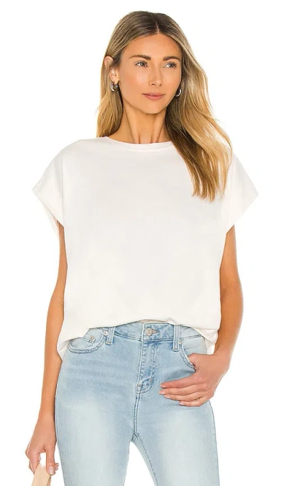 Pistola Trina Muscle Tee In White Sand