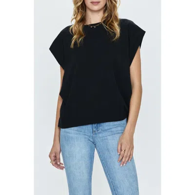 Pistola Trina Oversize Muscle Tee In Black