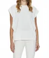 Pistola Trina Tee In White Sand In White