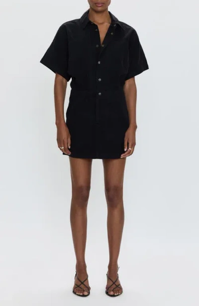 Pistola Tully Front Snap Minidress