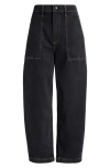 Pistola Turner High Waist Ankle Straight Leg Jeans In Lights Out