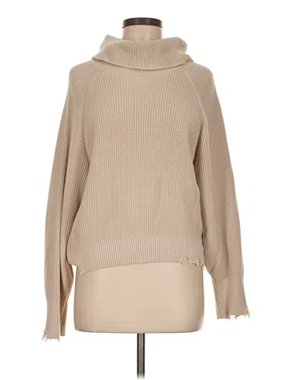 Pre-owned Pistola Turtleneck Sweater In Brown