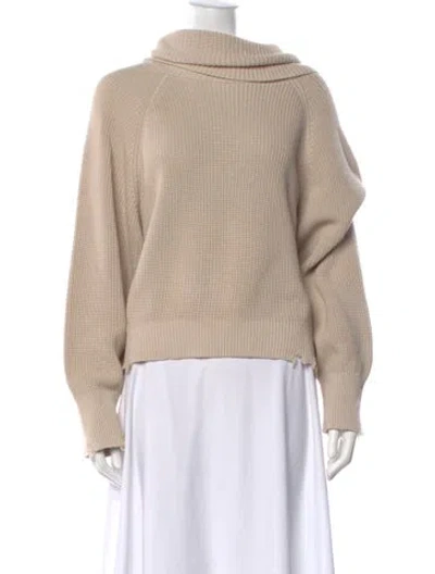 Pre-owned Pistola Turtleneck Sweater In Neutrals