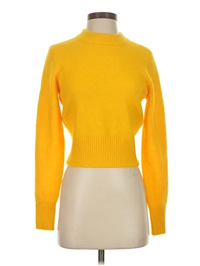 Pre-owned Pistola Turtleneck Sweater In Yellow