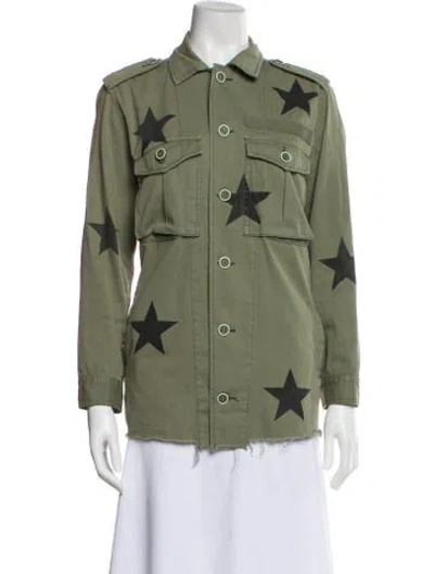 Pre-owned Pistola Utility Jacket In Green