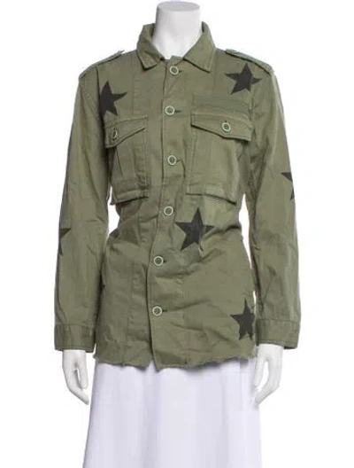 Pre-owned Pistola Utility Jacket In Green