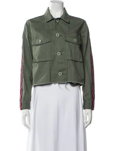 Pre-owned Pistola Utility Jacket In Green