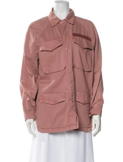 Pre-owned Pistola Utility Jacket In Pink