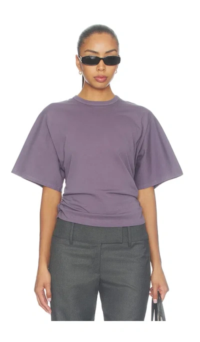 Pistola Veronica Kimono Sleeve Fitted Tee In Purple