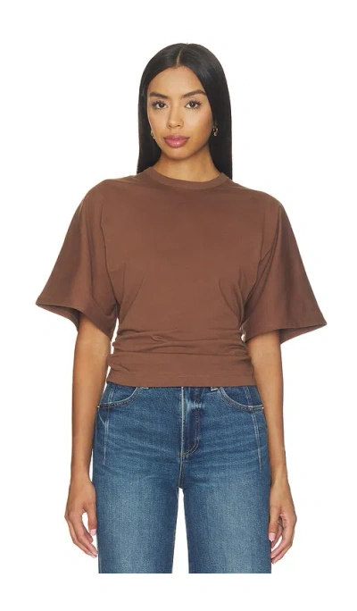 Pistola Veronica Kimono Sleeve Fitted Tee In Pattern