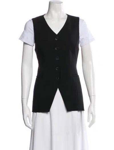 Pre-owned Pistola Vest In Black