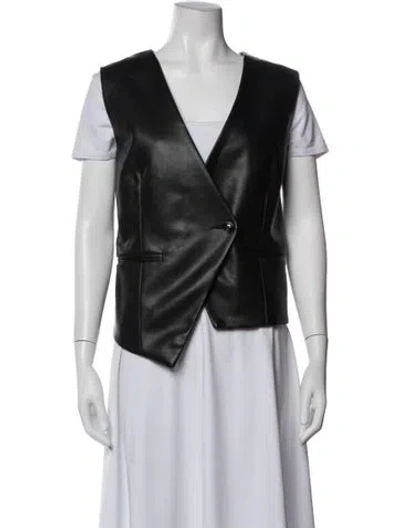 Pre-owned Pistola Vest In Black