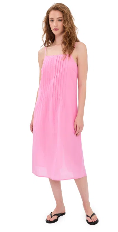 Pistola Vitoria Midi Dress Azalea In Pink