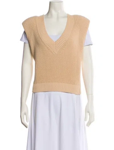 Pre-owned Pistola V-neck Sweater In Blue