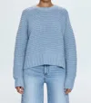 Pistola Adina Every Day Sweater In Soft Mist In Blue