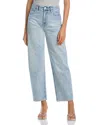 Pistola Court Mid-rise Relaxed Straight Jeans In Glitz