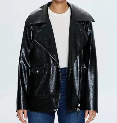 Pistola Winona Vinyl Jacket In Black
