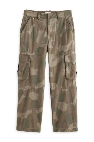 Pistola Women's Addie High Rise Cargo Trouser In Camo In Brown