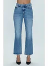 Pistola Women's Ally High Rise Ankle Bootcut Jeans In Central Vintage In Blue